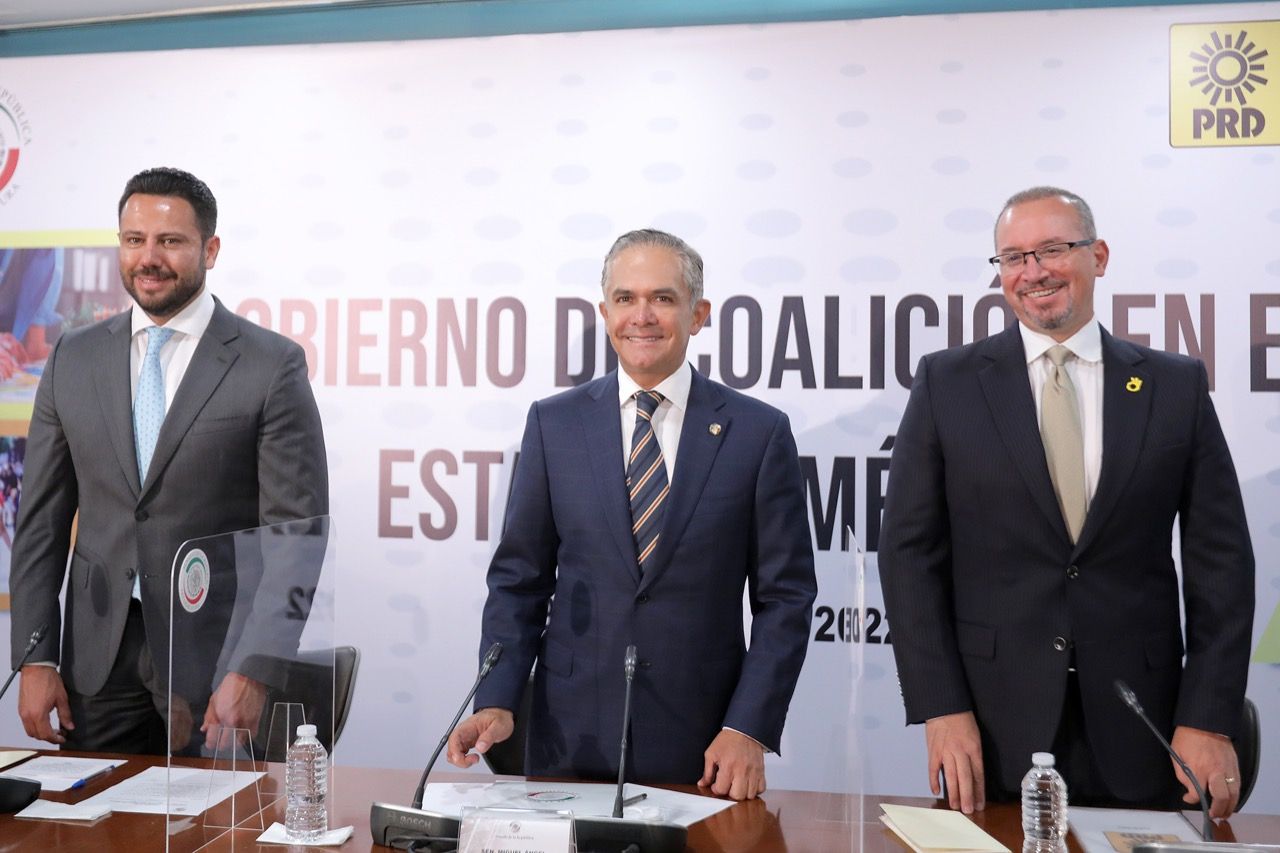 Las coaliciones de gobierno son una necesidad en la vida política nacional: Miguel Ángel Mancera, senador del PRD
