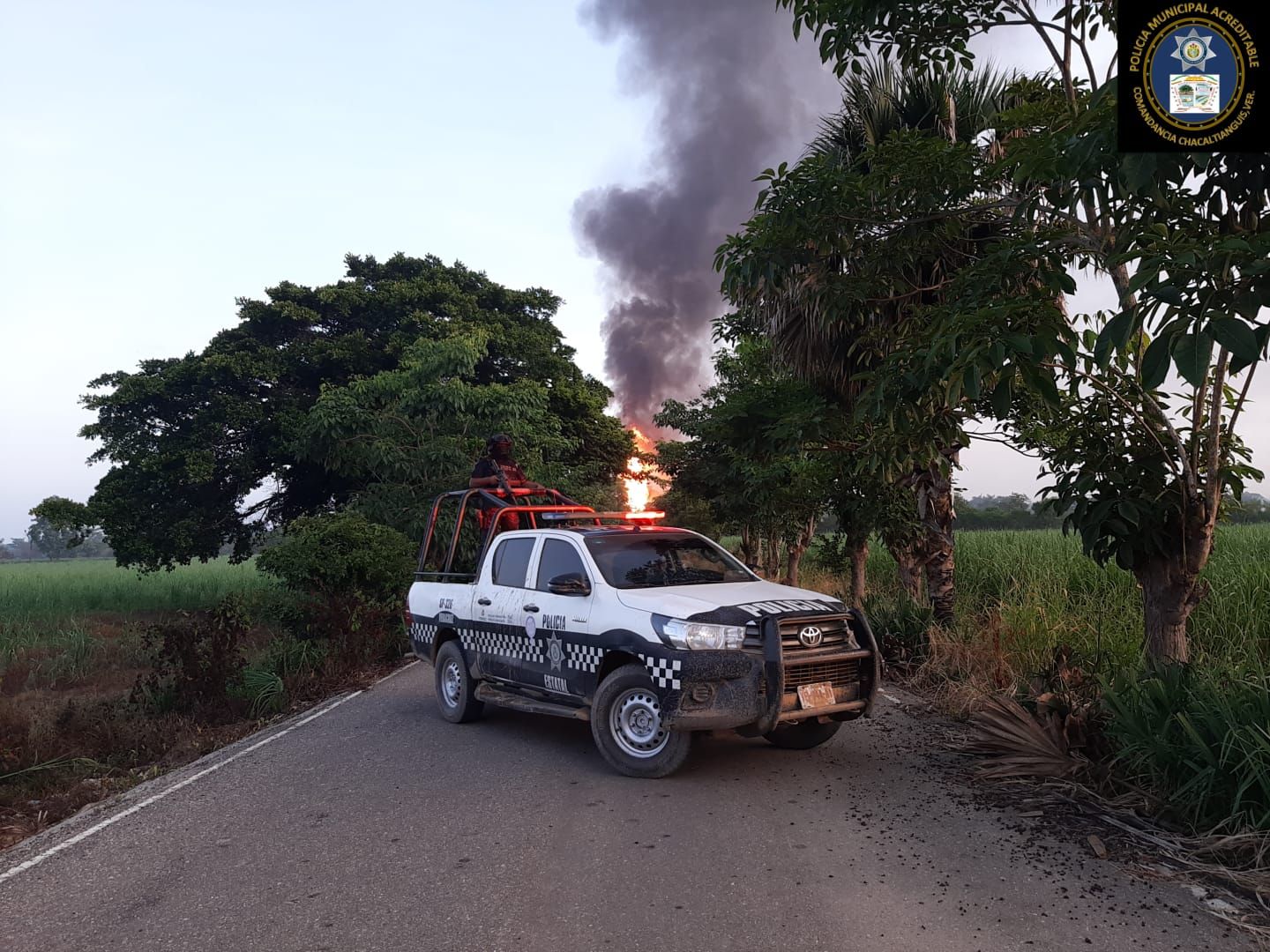 Fuga de gas en toma clandestina de Chacaltianguis bajo control, reporta PC