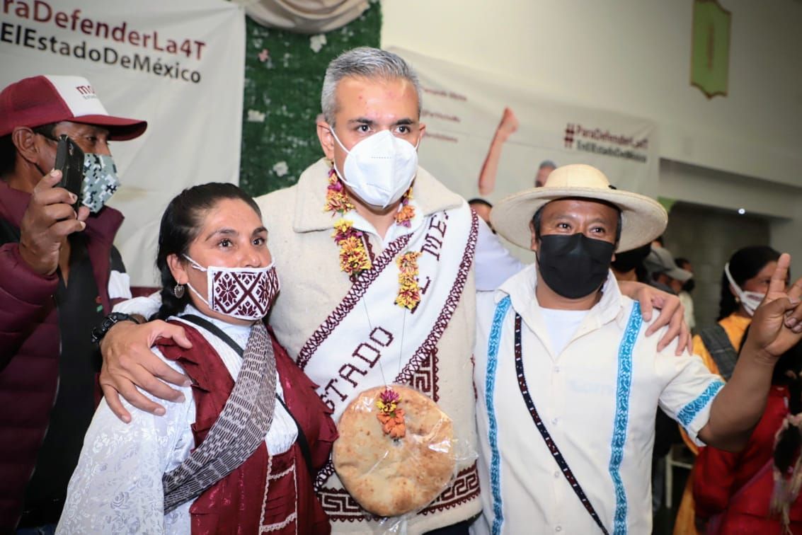 Vecinos y comunidades indígenas dan su respaldo a Fernando Vilchis en Edomex