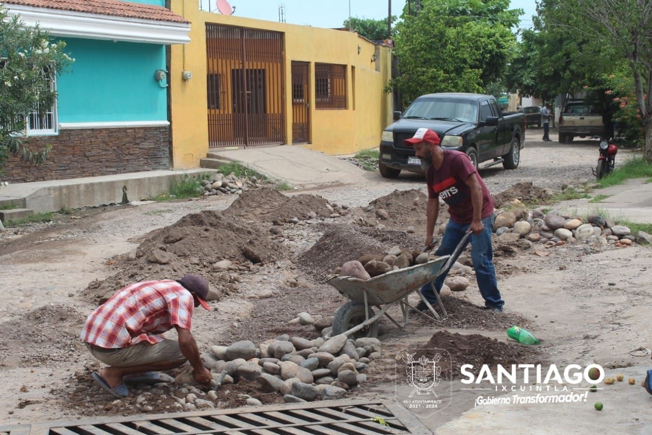 La obra es prioridad en el municipio de Santiago: Eduardo Lugo.