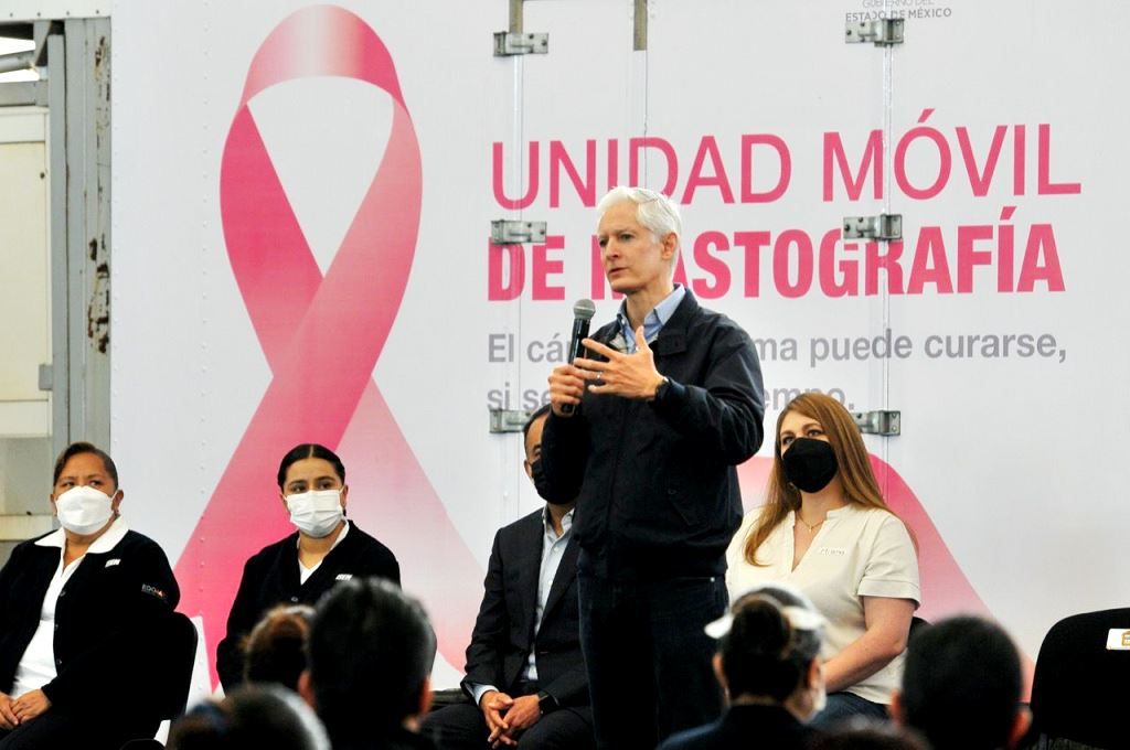 Alfredo del Mazo pone en marcha Jornadas Comunitarias por tu Salud para llevar mastografías y otros servicios médicos gratuitos a todo el Edoméx