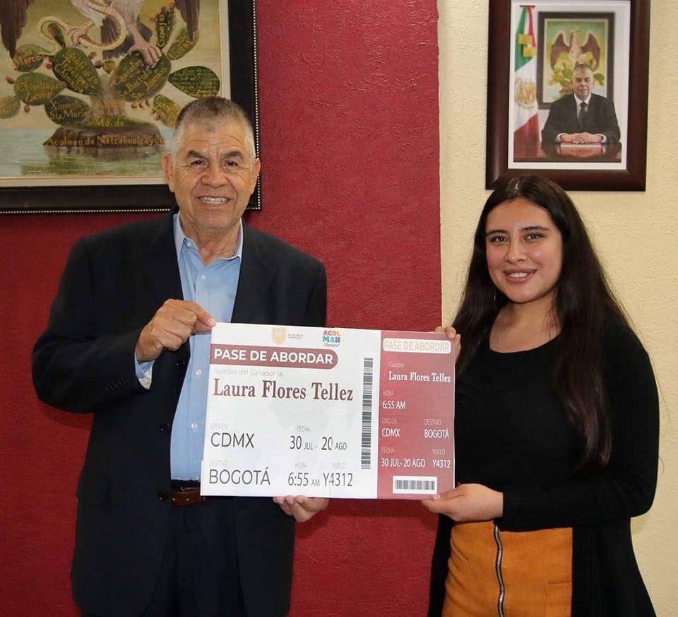 Gobierno de Acolman apoya a Laura Flores Tellez digna representante del Festival Internacional de Danza 2022