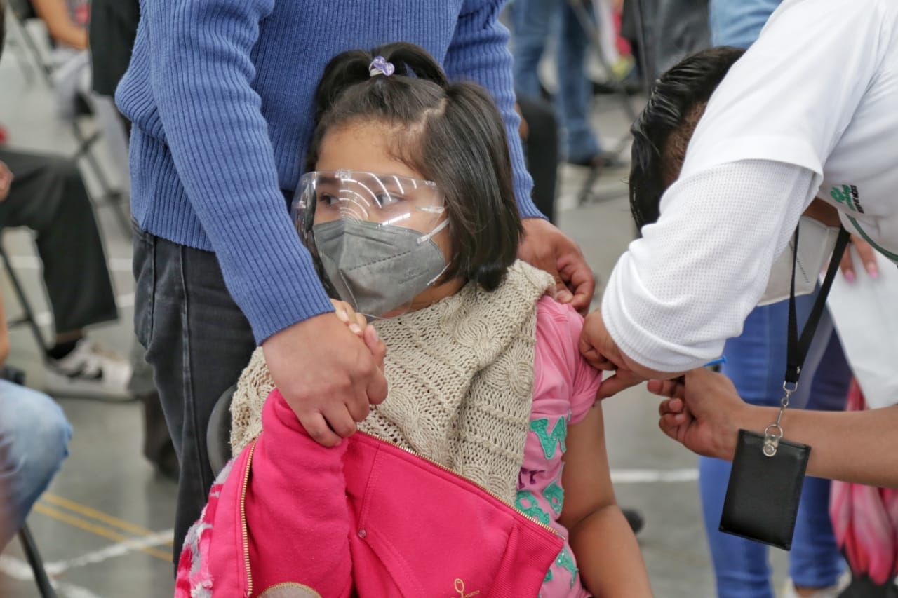 #Apliccan en Ecatepec 14 mil vacunas contra Covid-19 a niños de 9, 10 y 11 años