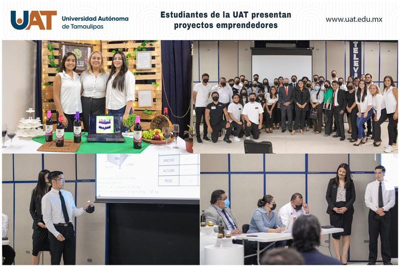 Estudiantes de la UAT presentan proyectos emprendedores