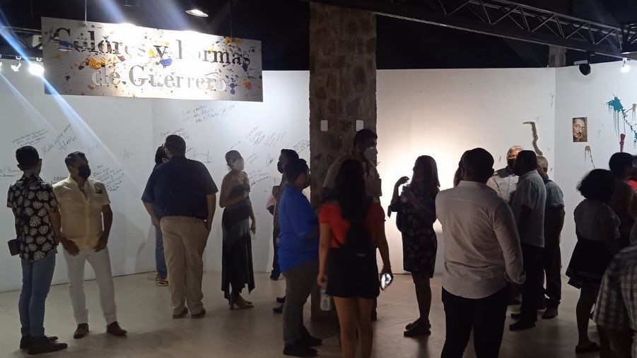 Se reinaugura la galería Ixcateopan del Centro Cultural Acapulco con la exposición "Colores y Formas de Guerrero"