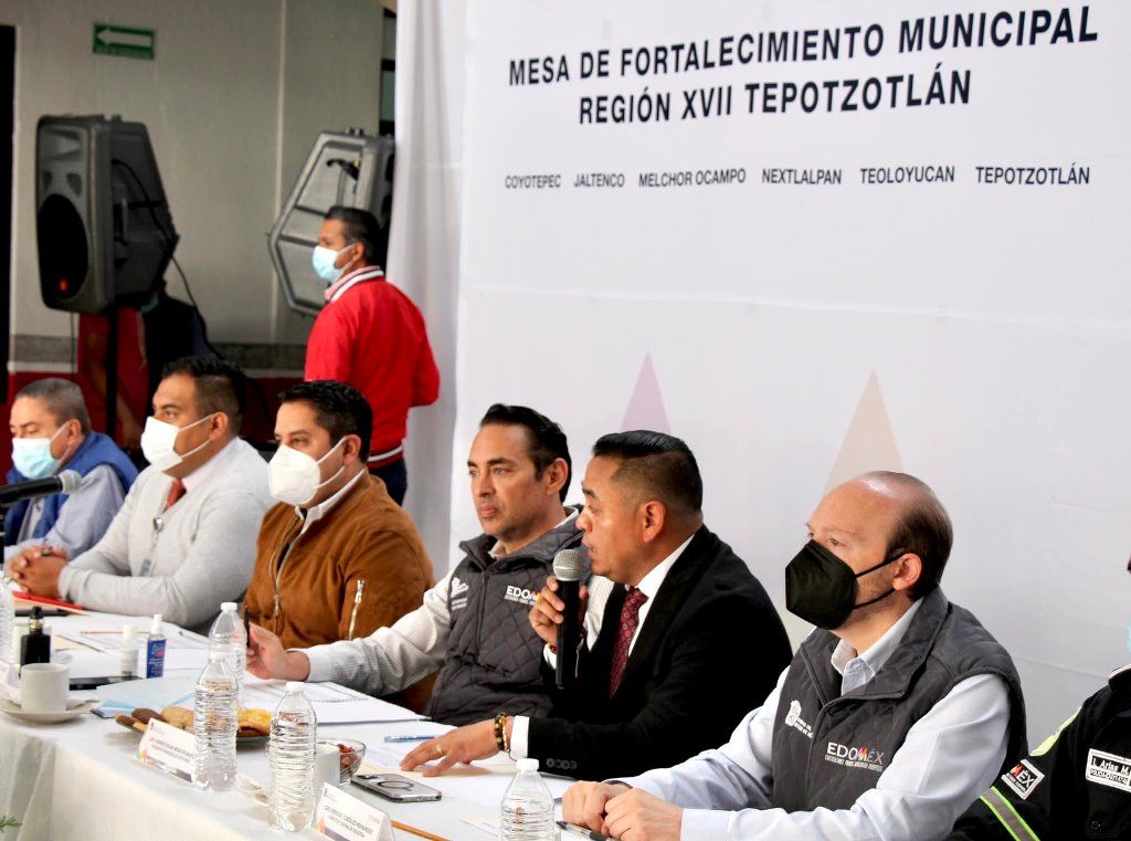 El GEM acuerda trabajo conjunto en la Región XVII Tepotzotlán para fortalecer economía 