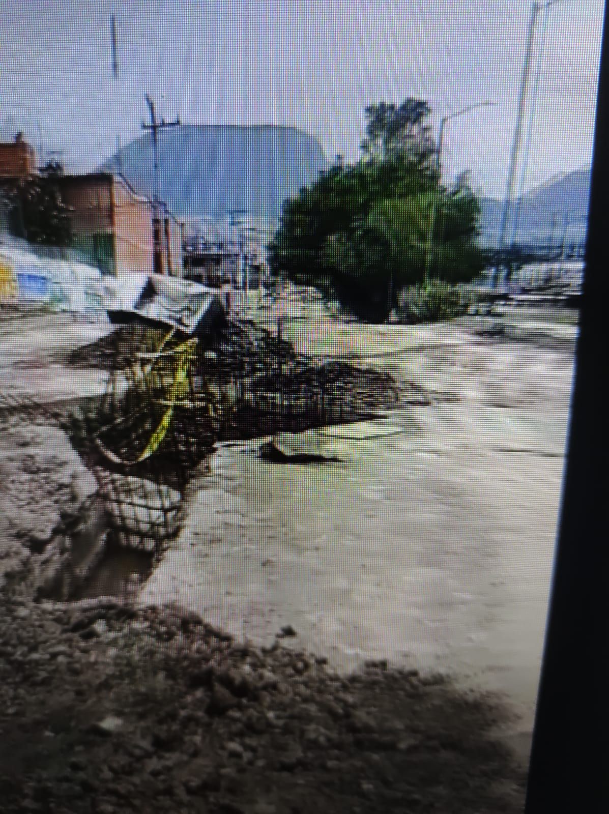 #Un desastre el gobierno de Cristina González en Los Reyes, abandona obras