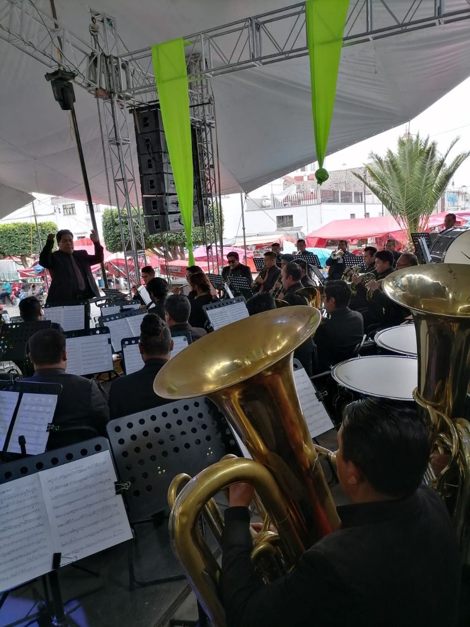 Primer lugar para la Orquesta Sinfónica de Texcoco en concurso de bandas en Coyotepec
