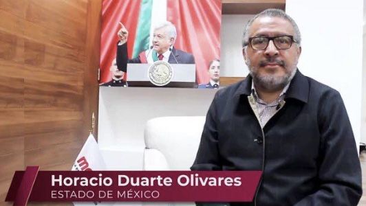El mexiquense Horacio Duarte Olivares lanzó un llamado a la unidad y brindó su apoyo incondicional al resultado de la encuesta 