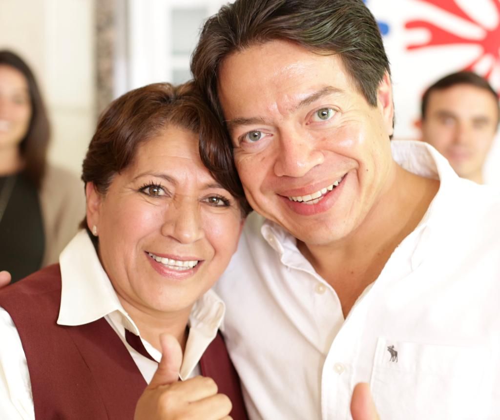 Pese a sentencia, Delfina Gómez gana encuesta para gubernatura del Estado de México.