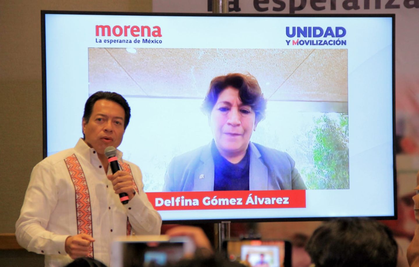 Designan a Delfina Gómez coordinadora de Comités de la 4T en Edomex