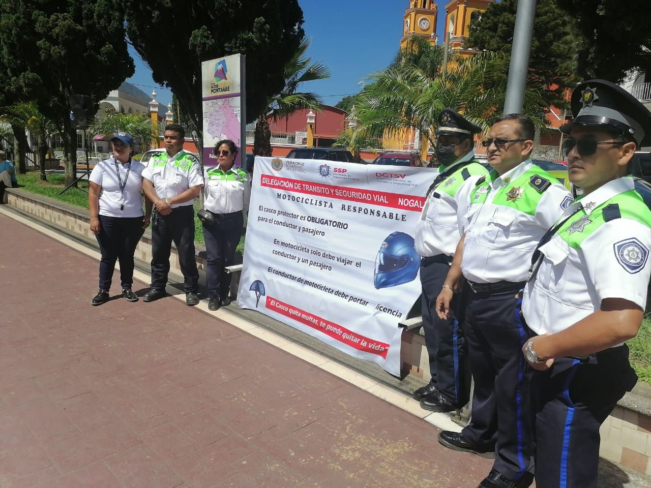 En Nogales, Veracruz se realiza campaña de concientización: "motociclista responsable"