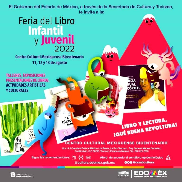 Preparan Feria del Libro Infantil y Juvenil 2022 en el CCMB