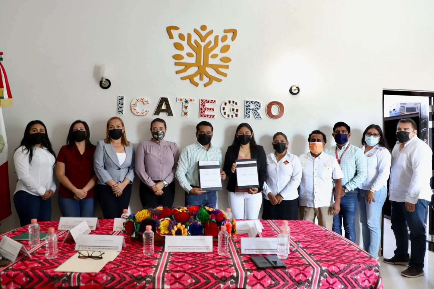 Sejuve e Icategro firman convenio de colaboración en favor de los jóvenes de la Montaña y Costa Chica
