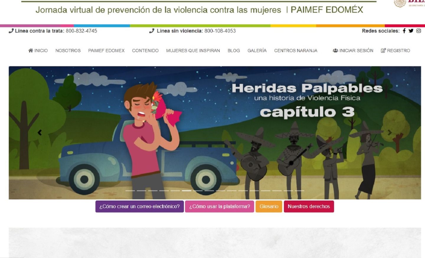 Cuenta GEM con plataforma virtual para prevenir la violencia de género 
