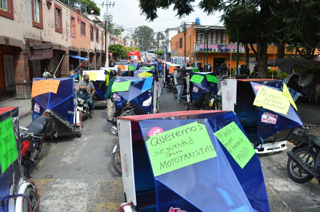 Niega Chimalhuacán agresiones a mototaxistas afiliados a Antorcha 