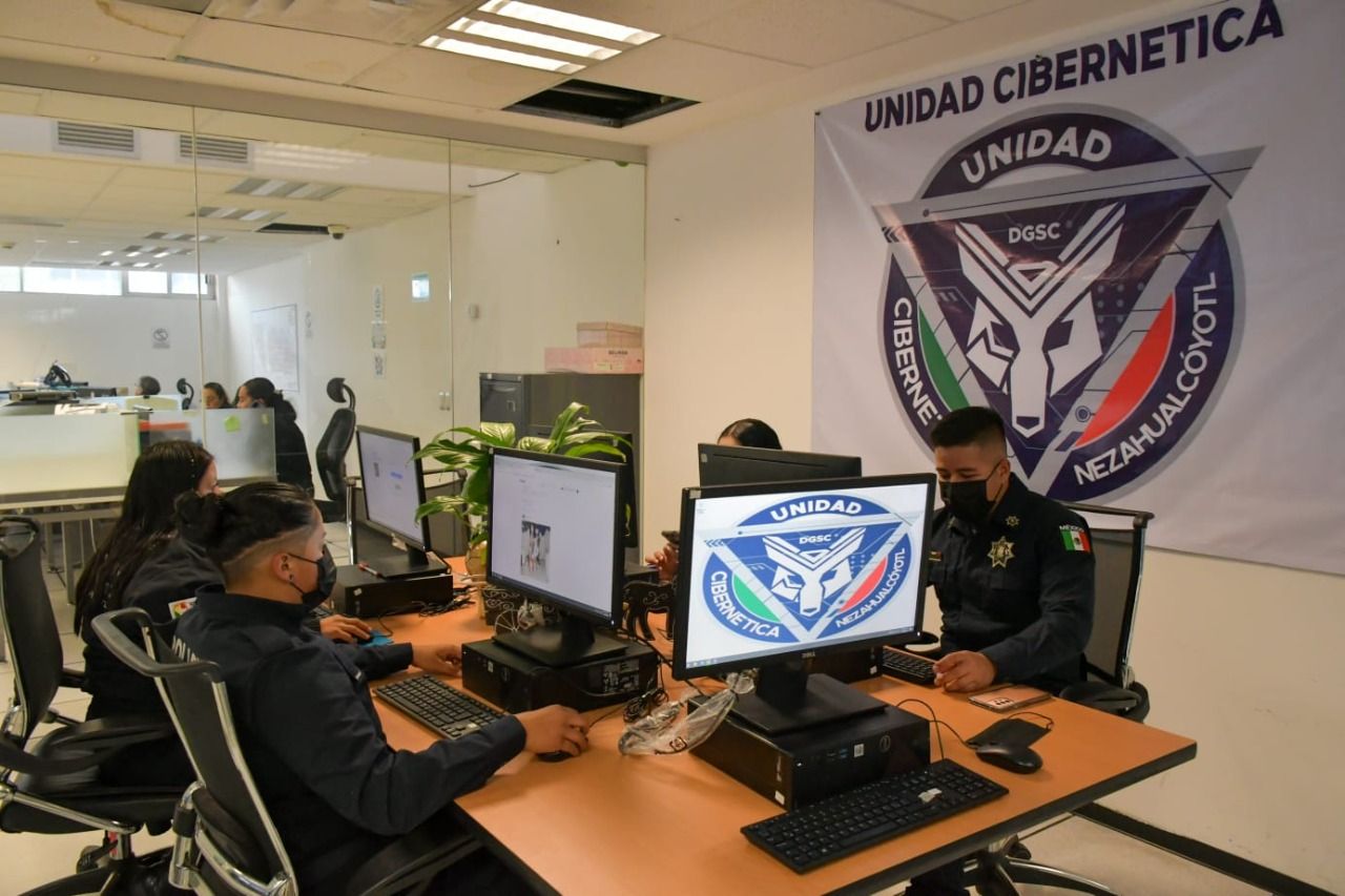 Anuncian creación de la primera unidad cibernética de la policía municipal de Nezahualcóyotl 