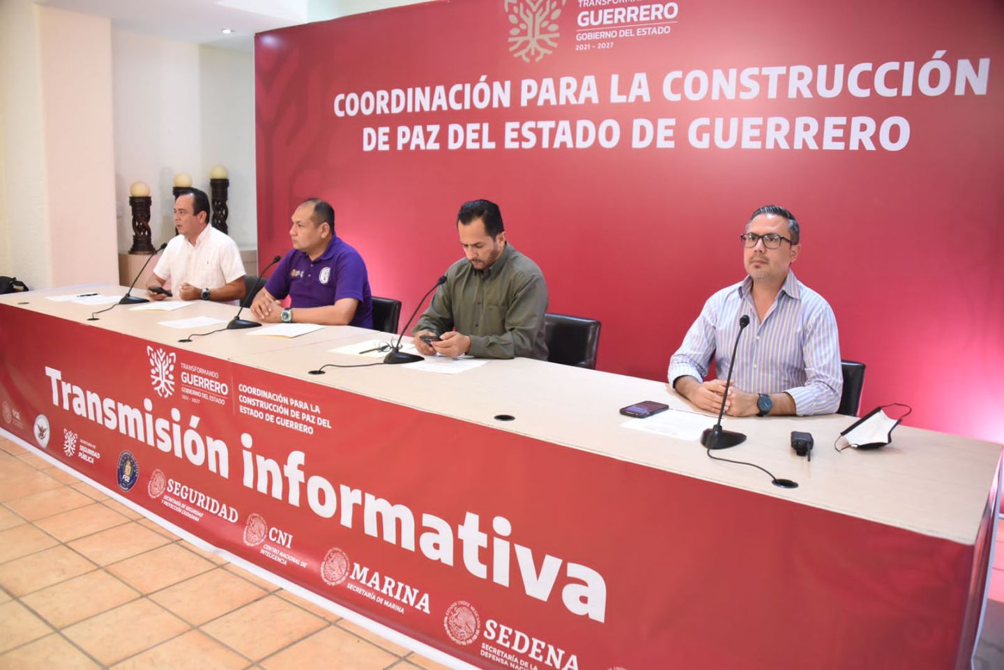 Detenciones y vehículos recuperados saldo de las acciones implementadas por la Mesa para la Construcción de la Paz en Guerrero
