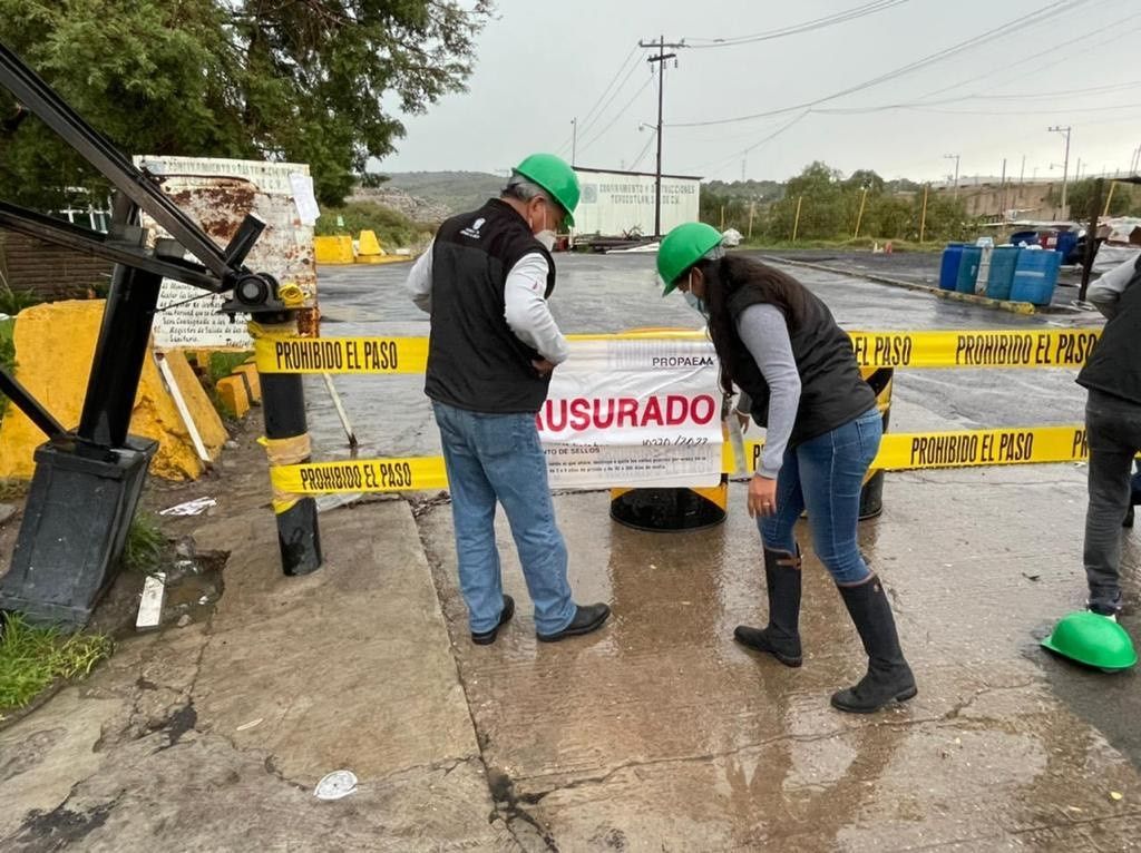 La Procuraduría Ambiental Mexiquense clausura tiradero de basura en Tepotzotlán