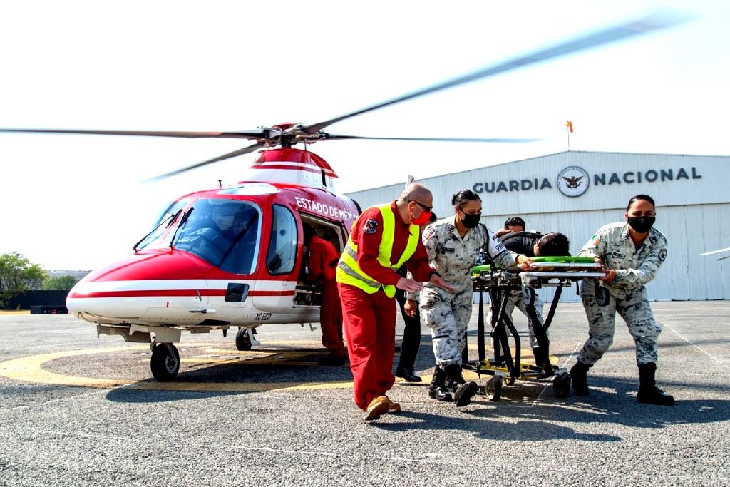 La Unidad de Rescate Aéreo ’Relámpagos’ cumple 28 años de servicio