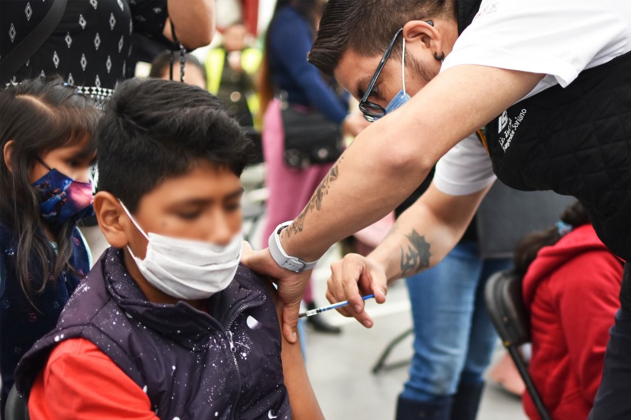 Ecatepec anuncia vacuna contra Covid-19 a niños de 8 años de edad