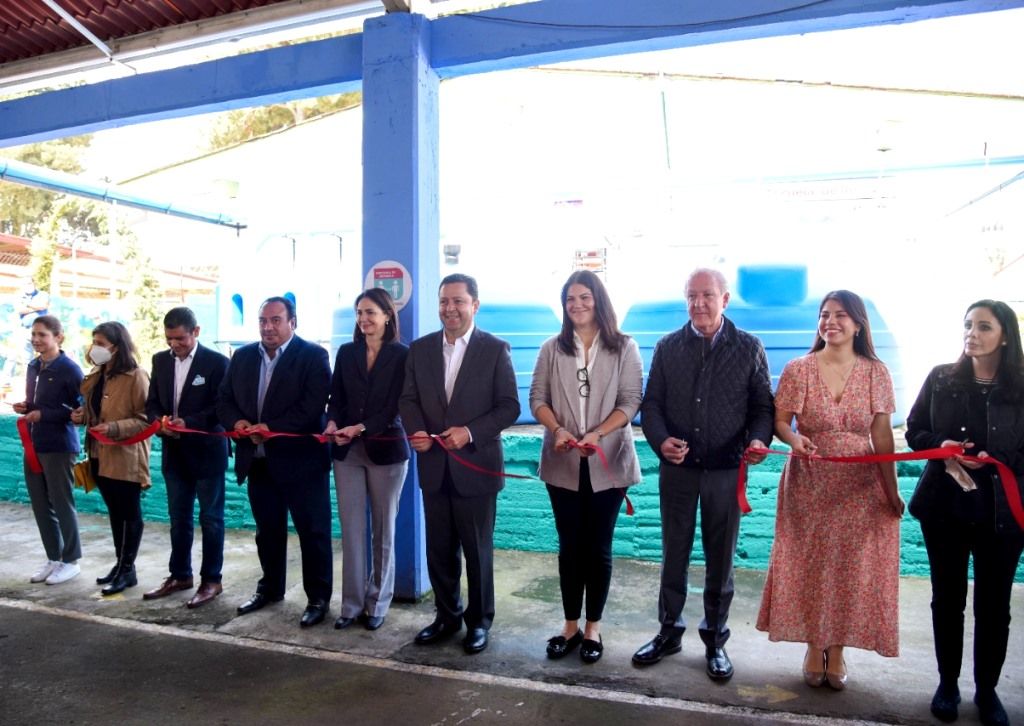 La CAEM participa en la inauguración del proyecto ’Escuelas de Lluvia’ encabezado por Coca Cola