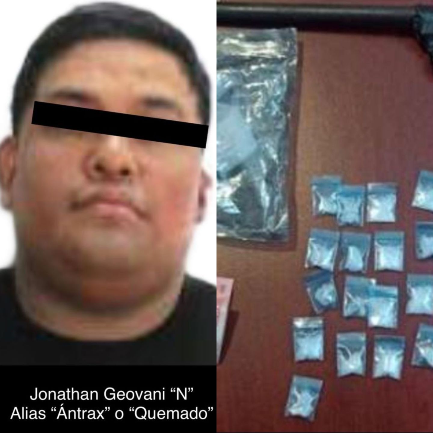 Asesta SSP golpe a la delincuencia en Xalapa; captura a Jonathan Geovani ’N’, alias ’Antrax y/o Quemado’