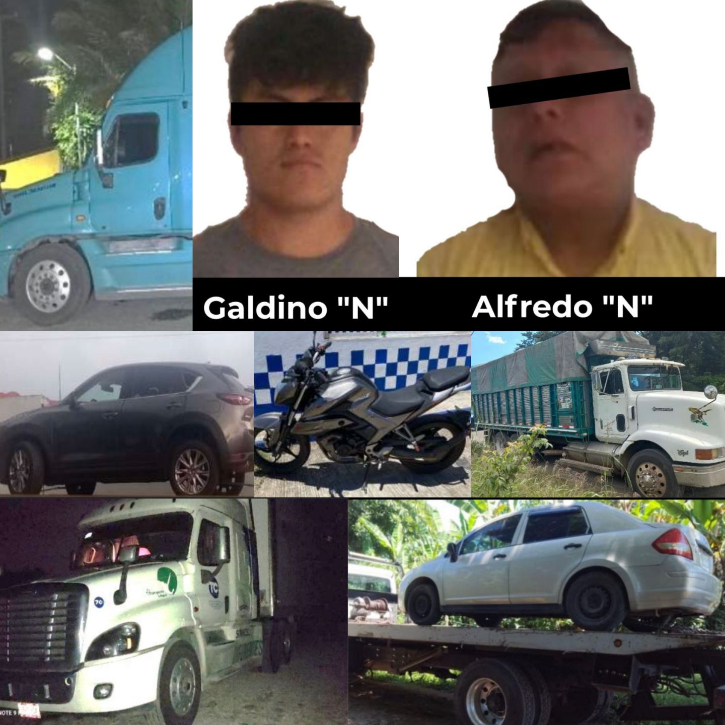 Asegura SSP 9 vehículos en Fortín, Tezonapa, Amatlan, Orizaba, Córdoba y Zongolica