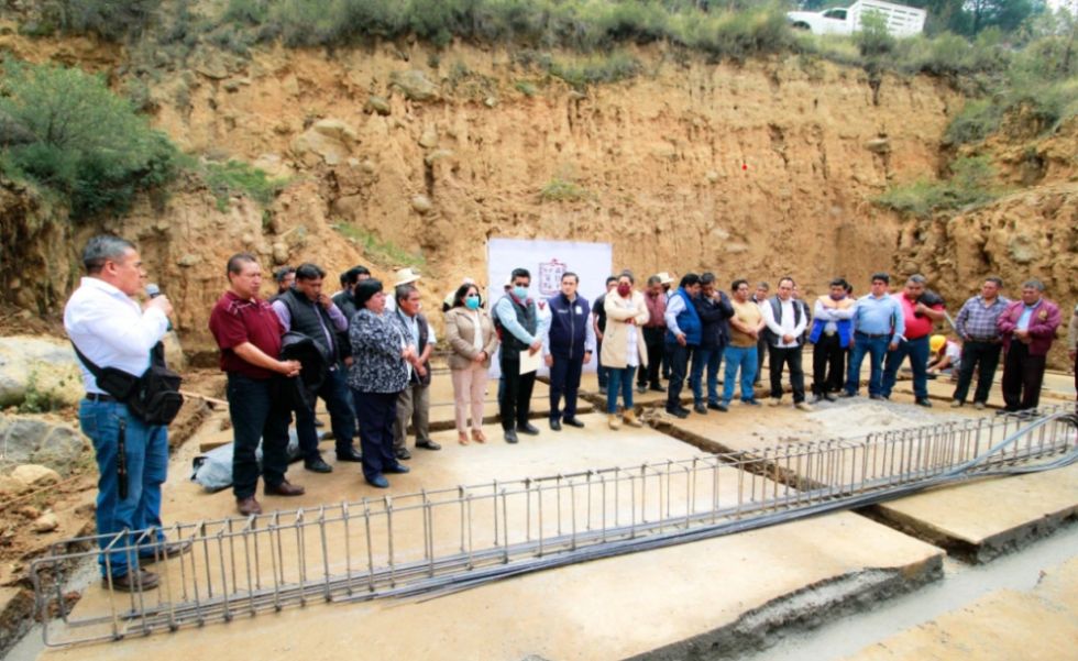 CONAGUA y CAEM coordinan trabajos con Texcoco para construir cisternas de agua potable en zona de la montaña