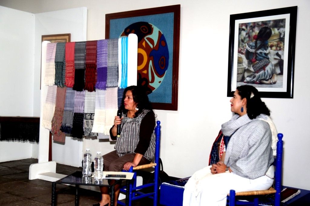 La artesana María de la Luz Herrera ofrece conferencia sobre rebozo en el Museo Hacienda La Pila