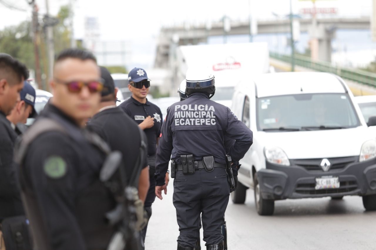 Blinda Ecatepec frontera con Tecámac y Coacalco para cerrarle el paso a la delincuencia
