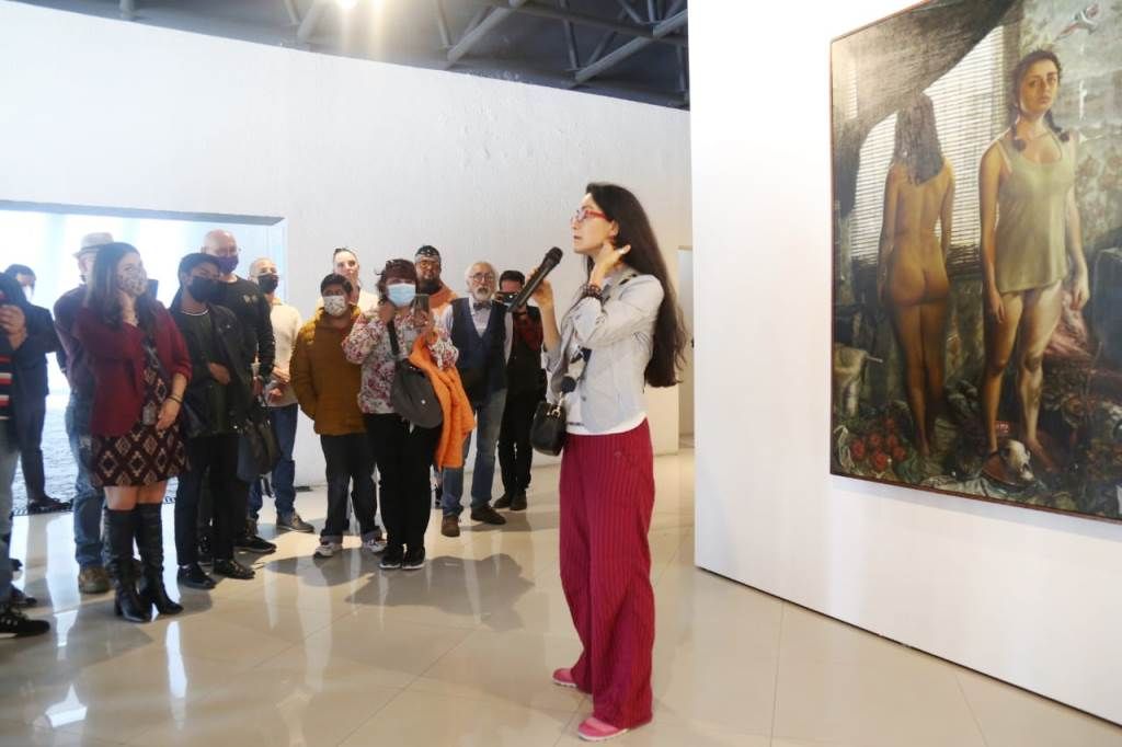 La Secretaría de Cultura y Turismo inaugura el mural del Milenio Serie 2015 de la colección Milenio Arte