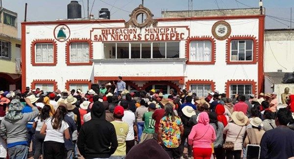 24 lesionados por explosión en fiesta patronal de San Nicolás Coatepec Tianguistenco 