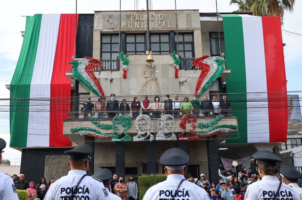 CONMEMORAN EN TEXCOCO EL CCXII ANIVERSARIO DE LA INDEPENDENCIA DE MÉXICO
