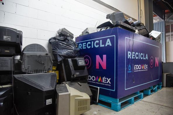 Suma CAEM Papel y Cartón a la recolección de basura electrónica del ’’Recicla On’’