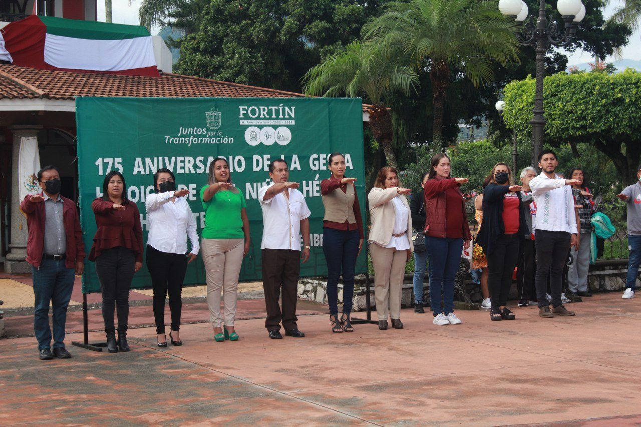 Conmemoran con acto cívico 175 aniversario de la Gesta Heroica de los Niños Héroes en el castillo de Chapultepec