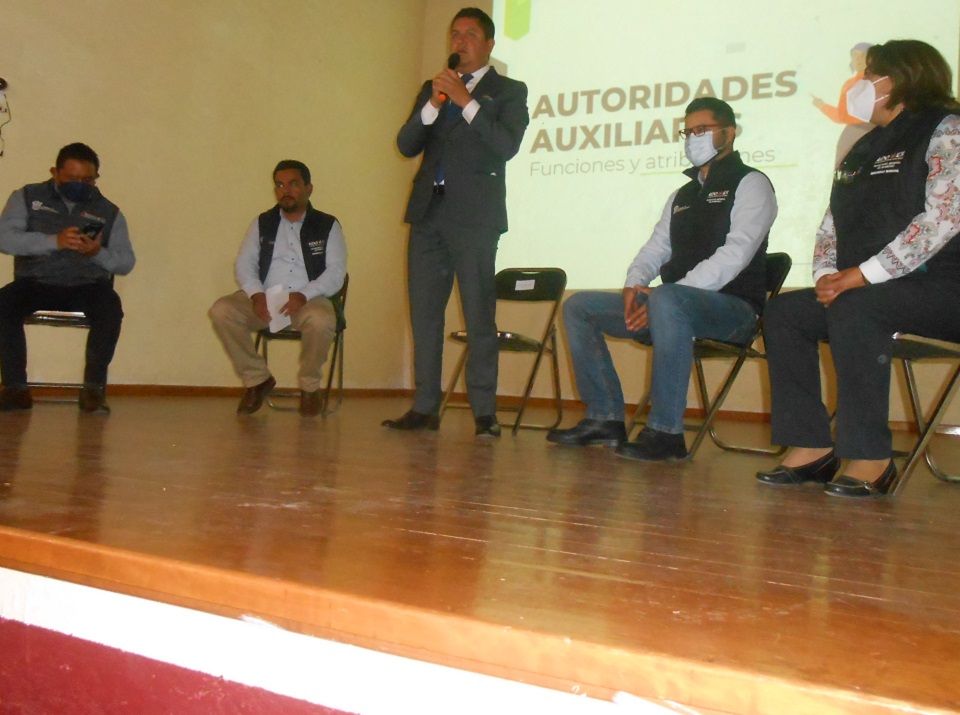 Encuentro con autoridades municipales emprendido por Gobierno del Edoméx