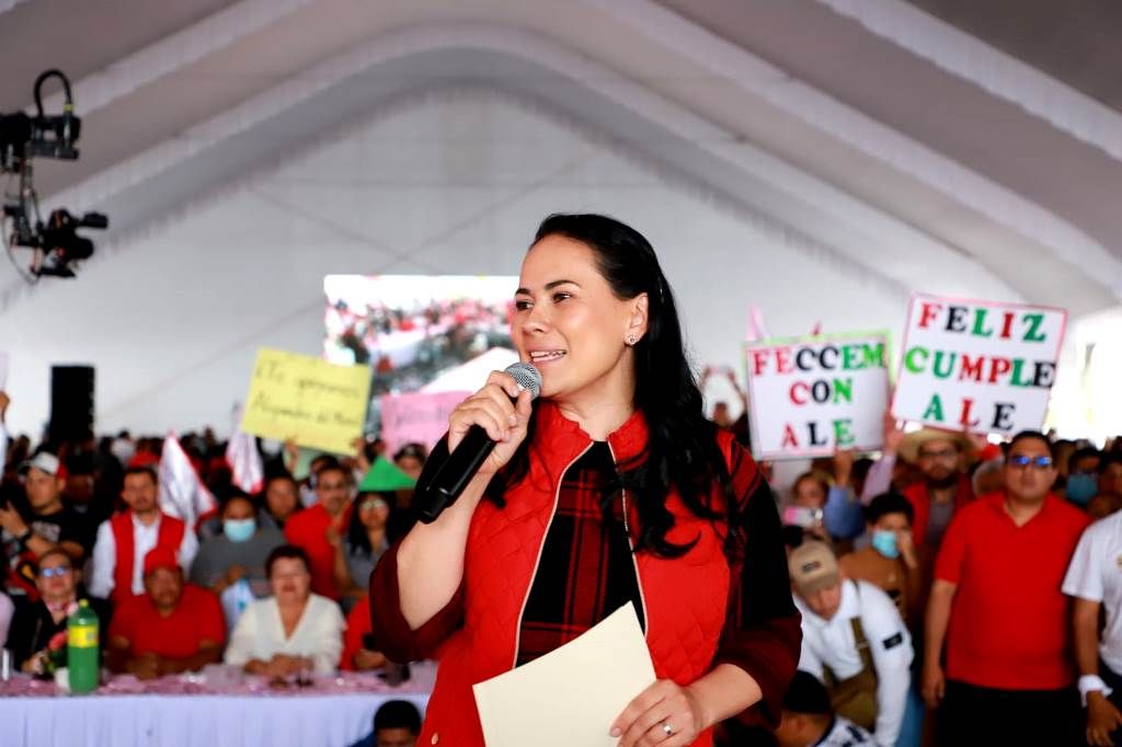 Quiero ser gobernadora del Estado de México para seguir impulsando a las mujeres: Alejandra del Moral
