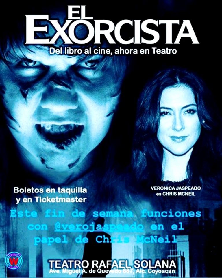 Verónica Jaspeado. Debut ’El exorcista’