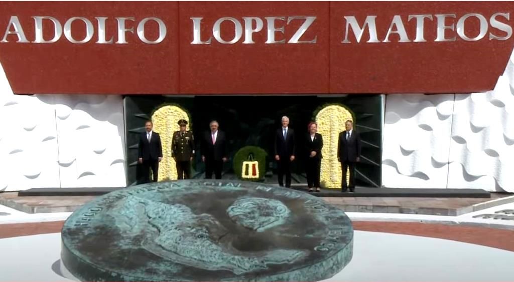 Alfredo del Mazo en la Ceremonia Conmemorativa por el LIII Aniversario Luctuoso del Licenciado Adolfo López Mateos.