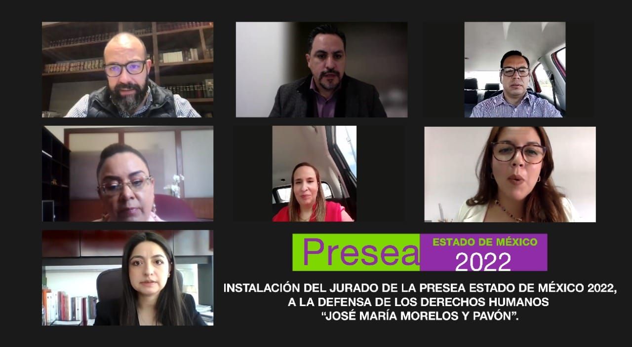 Instalan Jurado de la Presea Estado
de México 2022 ’Jose María Morelos y Pavón’.