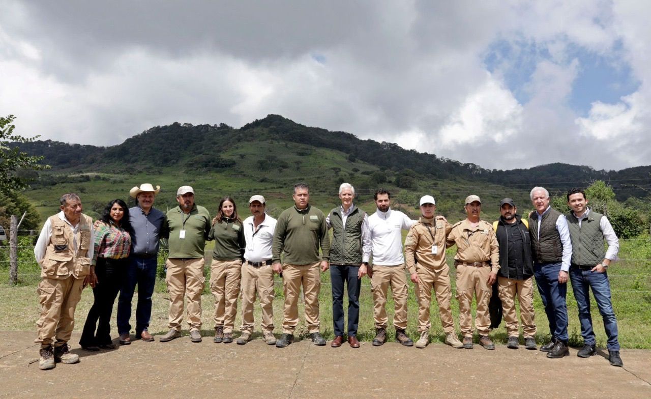 Entrega Alfredo del Mazo modernización del parque estatal sierra de Nanchititla, el Luvianos 
