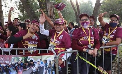 Participan en Tecámac  813 deportistas en la Carrera IPN ONCE K 2022 "Únete al Reto, Rompe Fronteras"