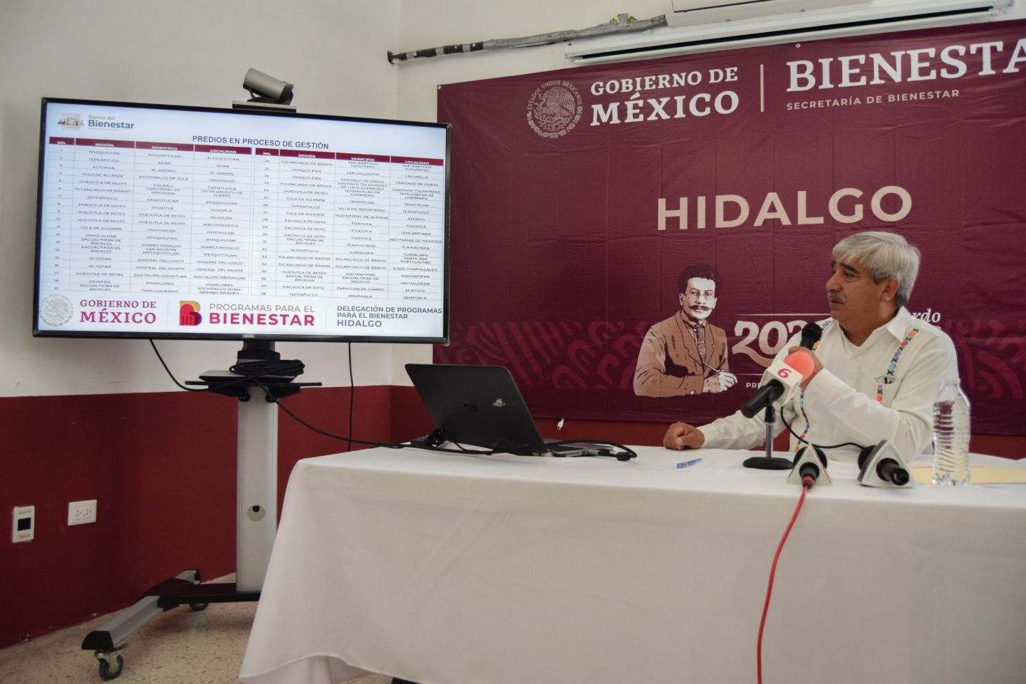 Dejó pendientes Oficialía Mayor la donación de 17 predios para Bancos del Bienestar en Hidalgo