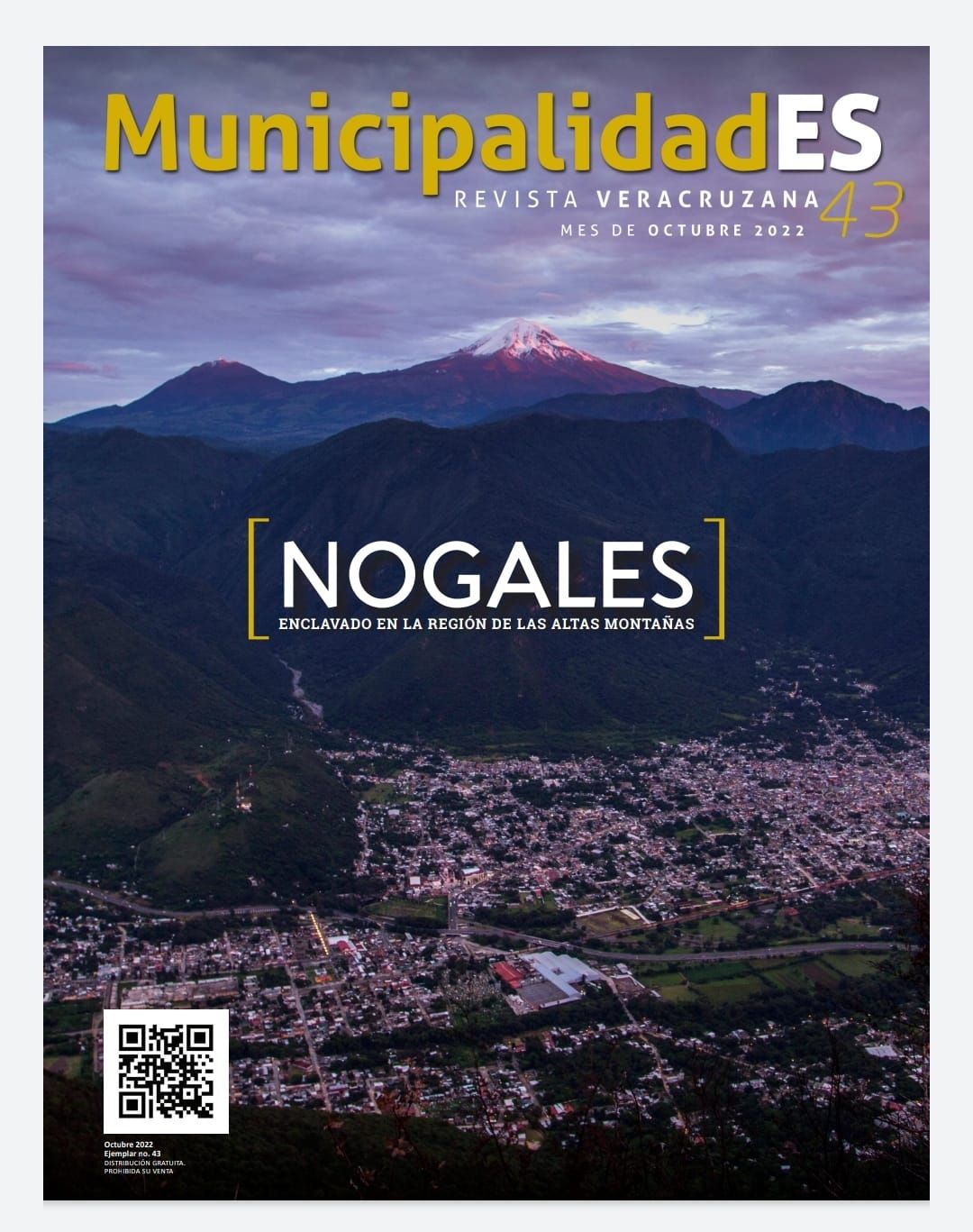 Nogales presente en la Revista Veracruzana MunicipalidadES del mes de octubre