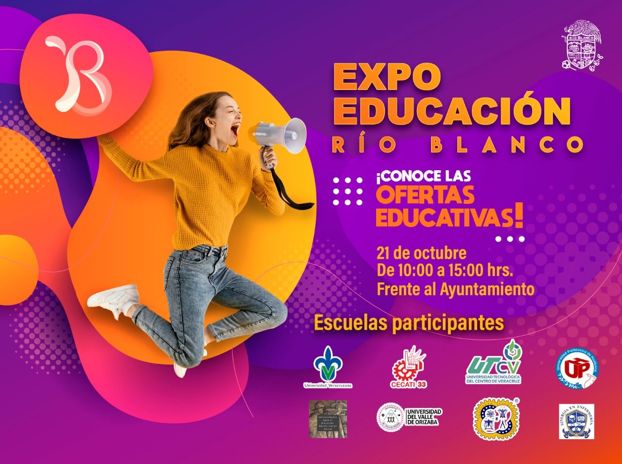 Promoverán oferta educativa con Segunda Expo-Educación en Río Blanco