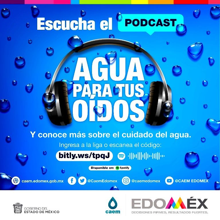 La CAEM invita a escuchar su Podcast ’Agua para tus Oídos’