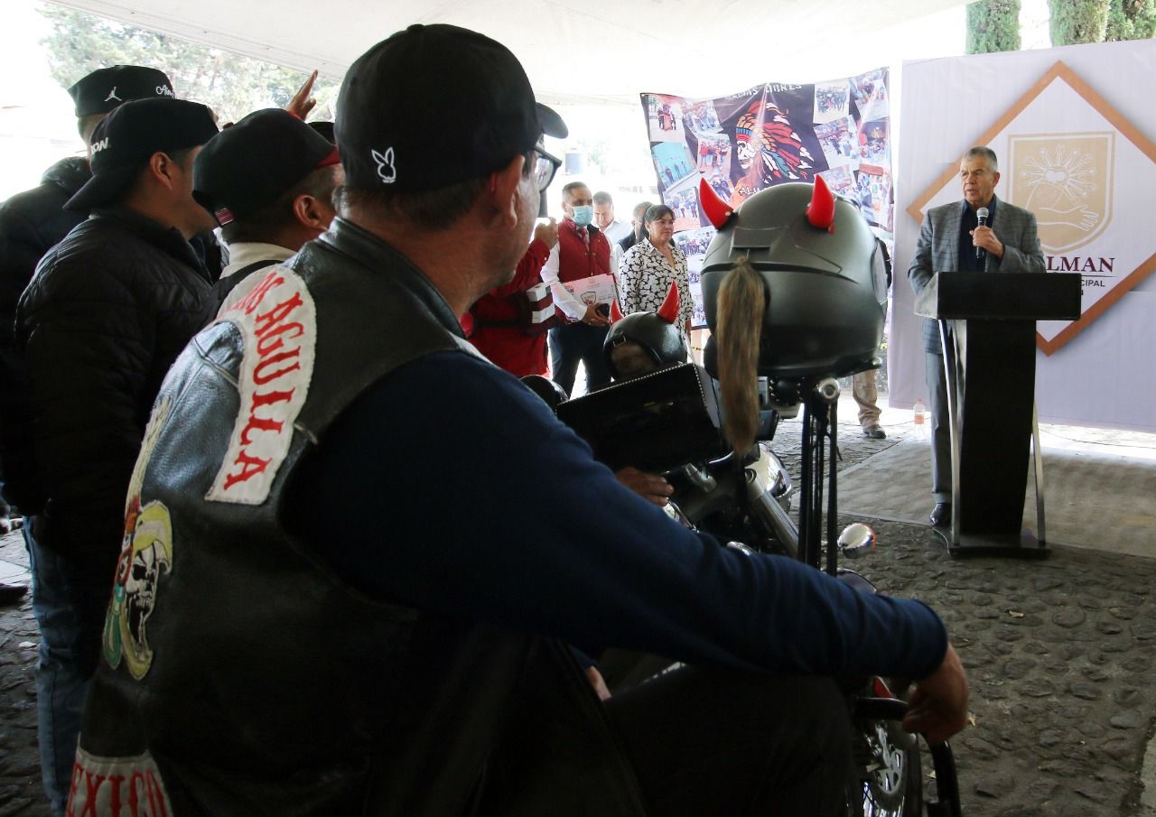 Ponen en marcha Programa Municipal "Motocicleta Segura" en Acolman