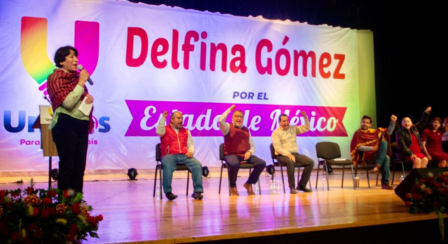 Miles de mexiquenses de Nezahualcóyotl se suman a Delfina Gómez 