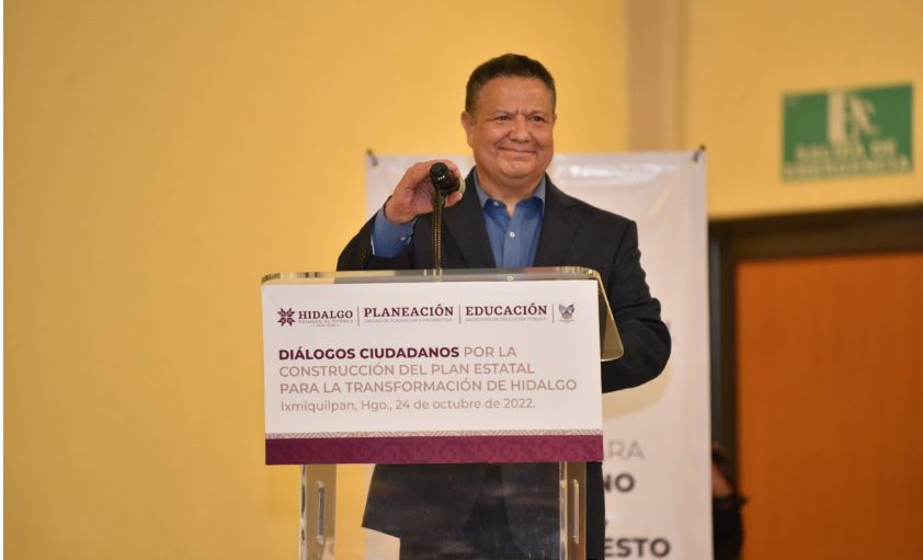 Julio Menchaca acompañó los trabajos de Diálogos Ciudadanos hacia la construcción del Plan Estatal de Desarrollo en Ixmiquilpan 